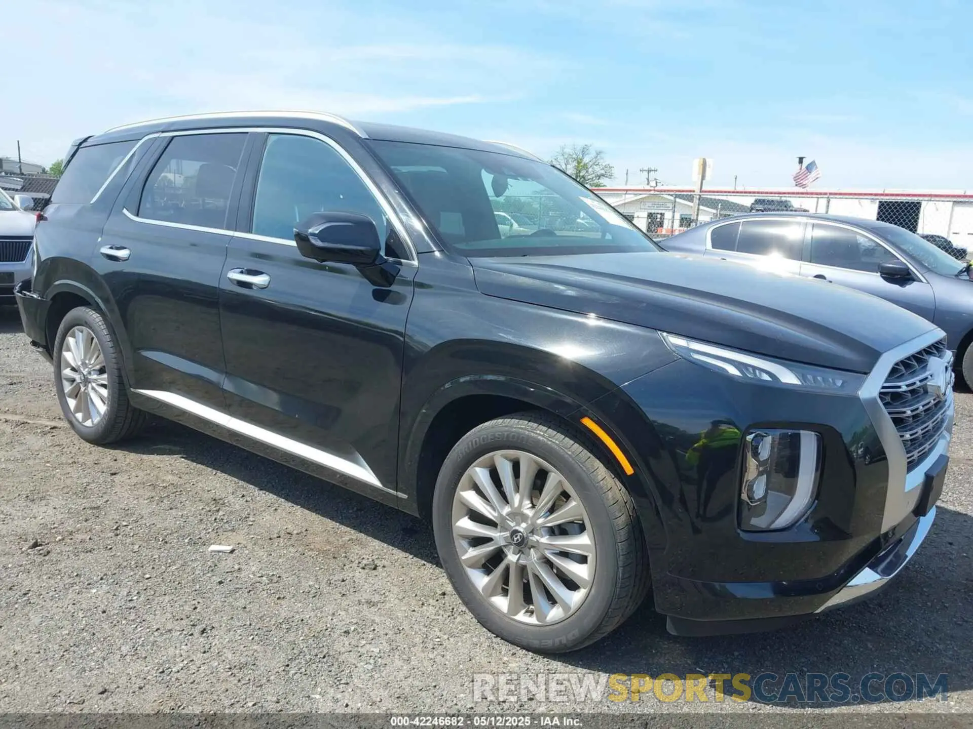 1 Photograph of a damaged car KM8R5DHE2LU155397 HYUNDAI PALISADE 2020