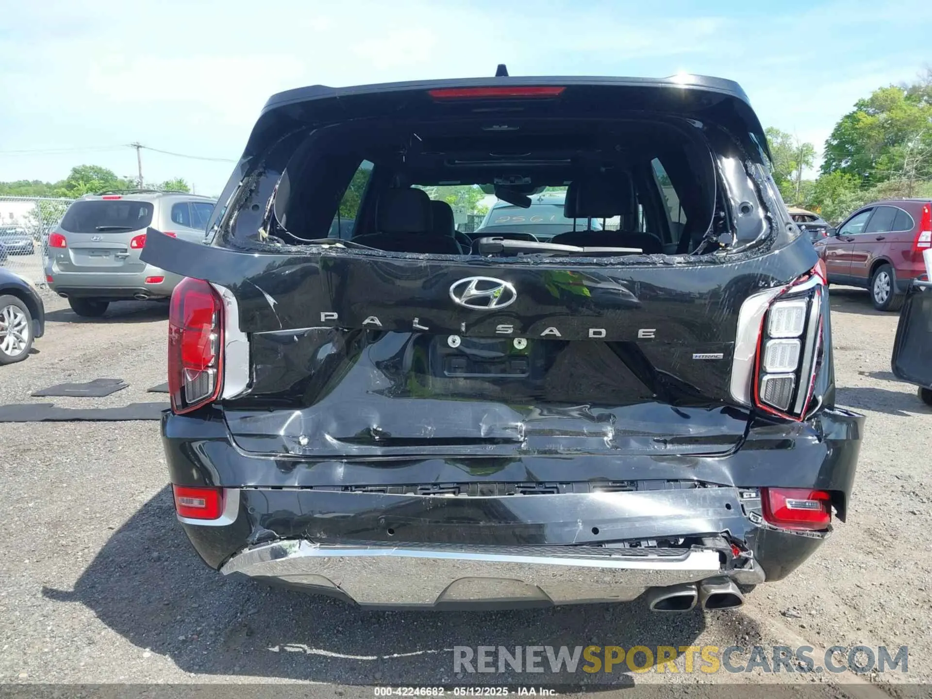 16 Photograph of a damaged car KM8R5DHE2LU155397 HYUNDAI PALISADE 2020