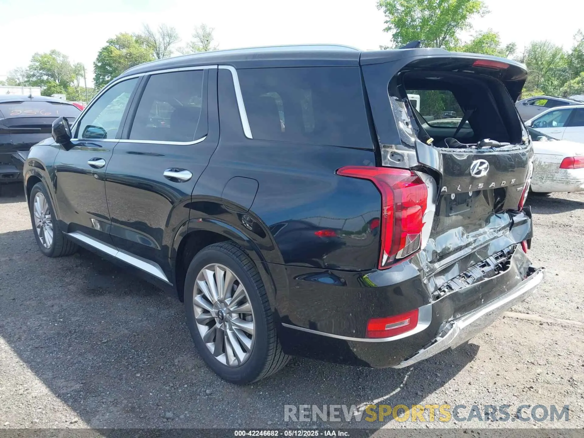 3 Photograph of a damaged car KM8R5DHE2LU155397 HYUNDAI PALISADE 2020