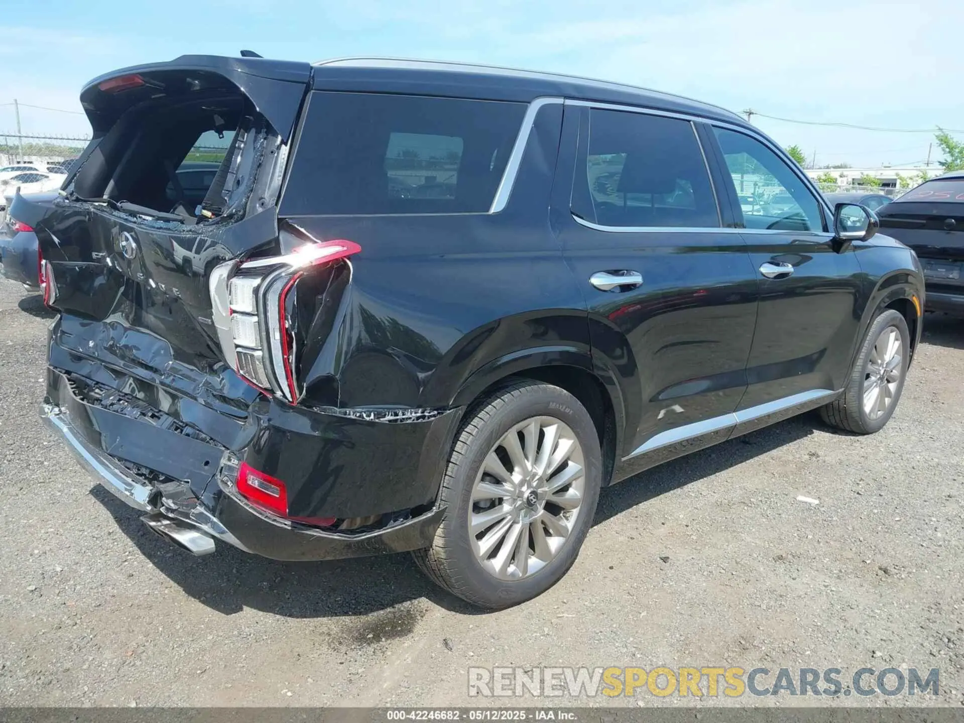 4 Photograph of a damaged car KM8R5DHE2LU155397 HYUNDAI PALISADE 2020