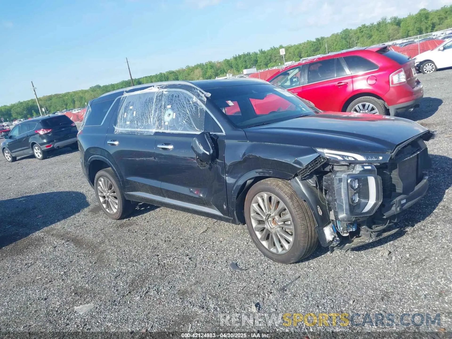 13 Photograph of a damaged car KM8R5DHE3LU057298 HYUNDAI PALISADE 2020