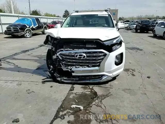 14 Photograph of a damaged car KM8R5DHE3LU104541 HYUNDAI PALISADE 2020