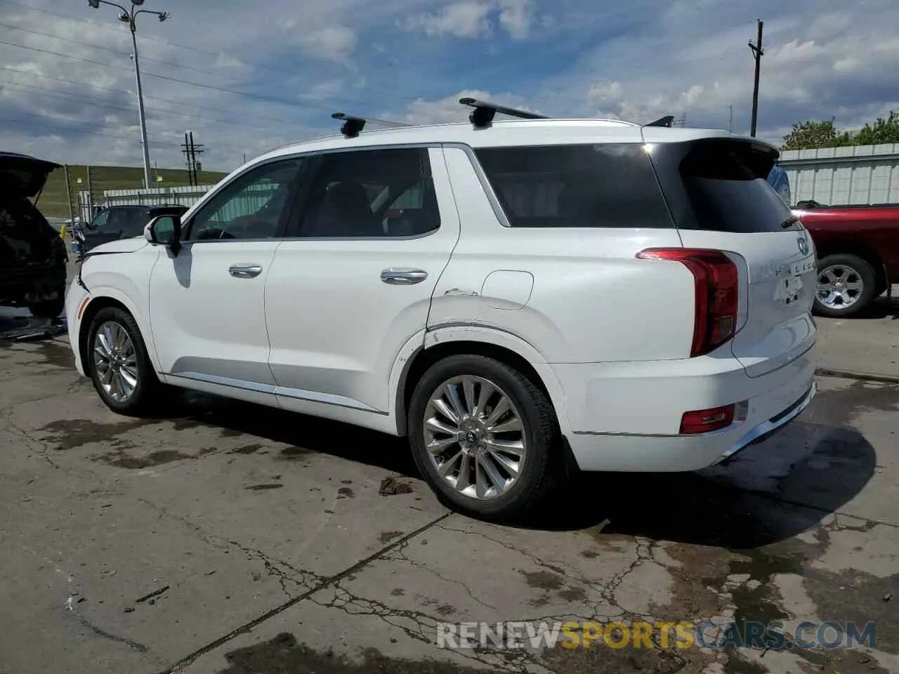 2 Photograph of a damaged car KM8R5DHE3LU104541 HYUNDAI PALISADE 2020