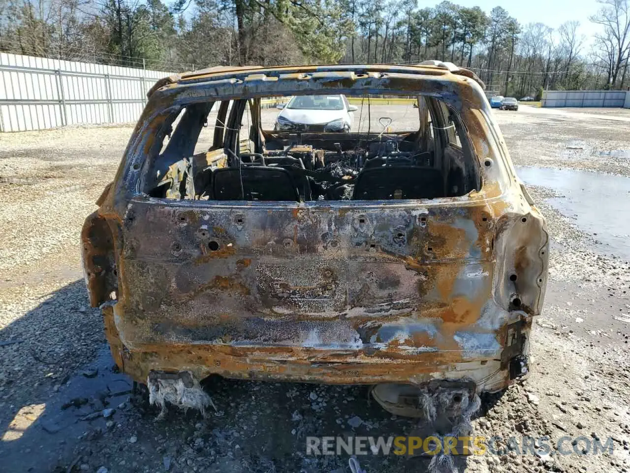 6 Photograph of a damaged car KM8R5DHE4LU102779 HYUNDAI PALISADE 2020