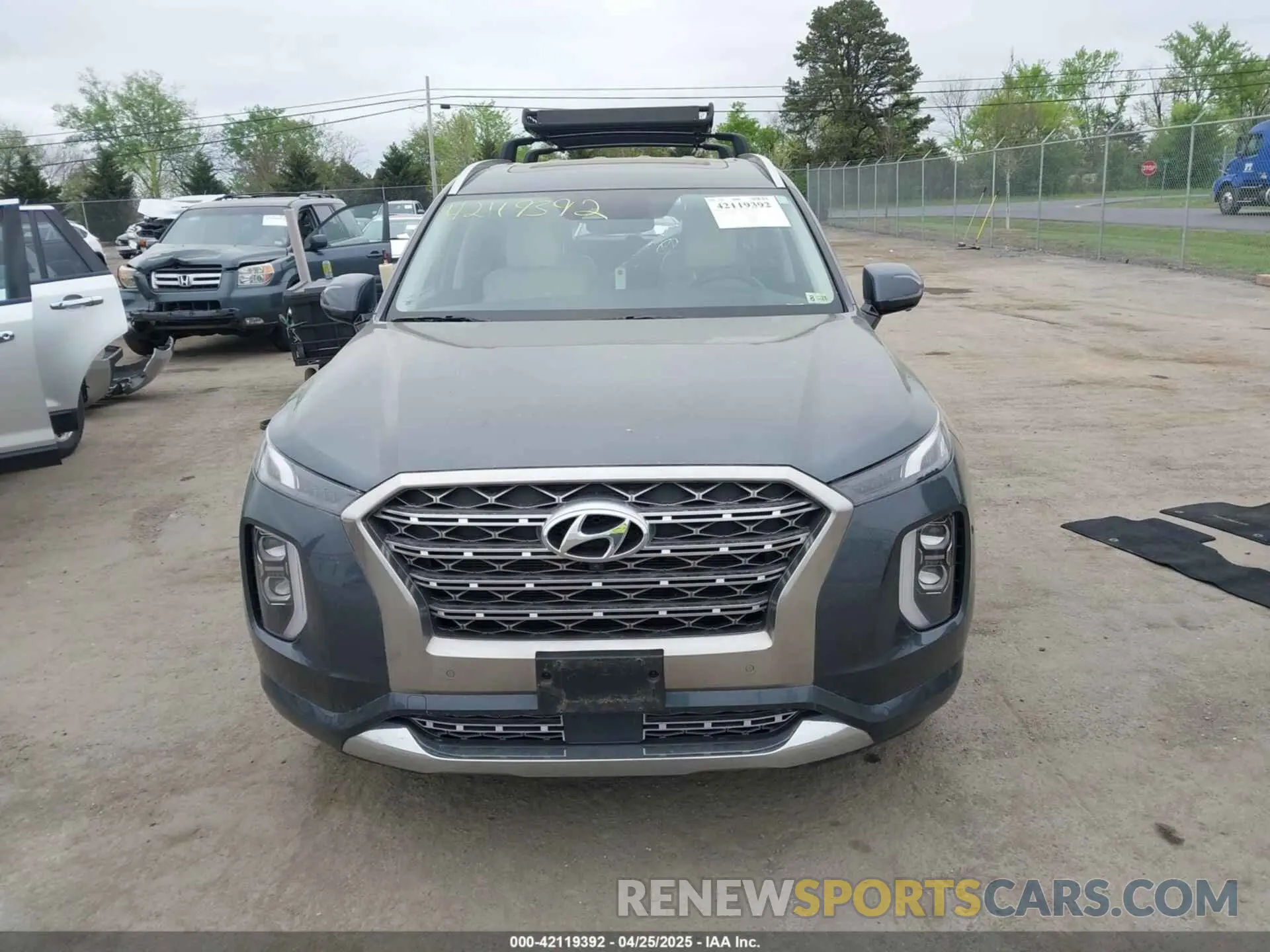 12 Photograph of a damaged car KM8R5DHE4LU124555 HYUNDAI PALISADE 2020