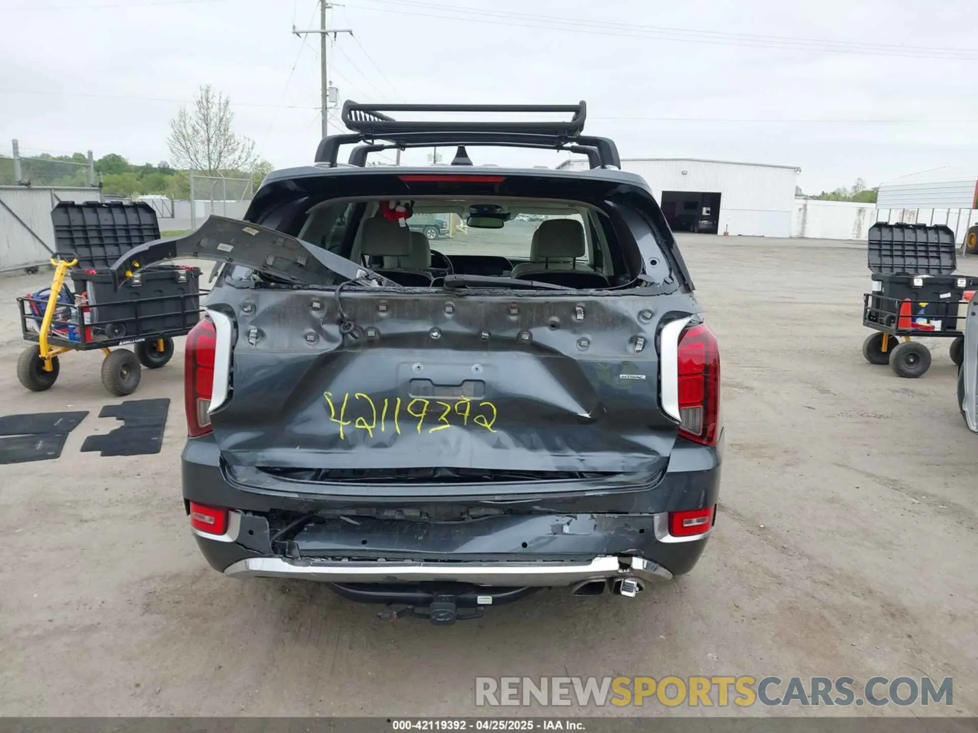 16 Photograph of a damaged car KM8R5DHE4LU124555 HYUNDAI PALISADE 2020