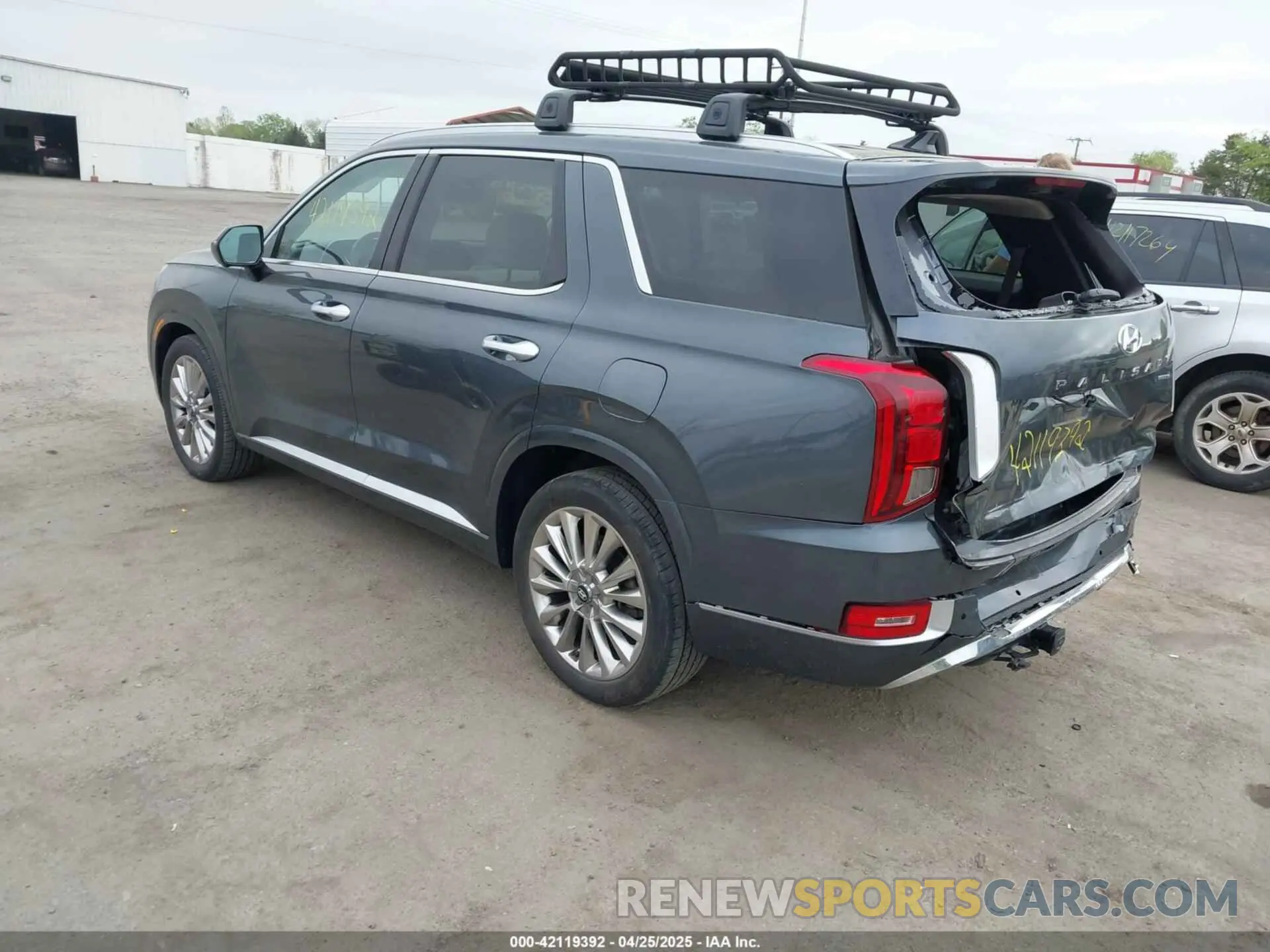 3 Photograph of a damaged car KM8R5DHE4LU124555 HYUNDAI PALISADE 2020