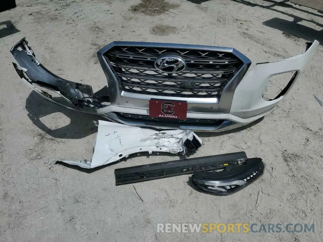13 Photograph of a damaged car KM8R5DHE5LU050126 HYUNDAI PALISADE 2020