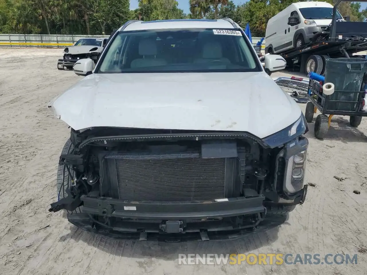 5 Photograph of a damaged car KM8R5DHE5LU050126 HYUNDAI PALISADE 2020