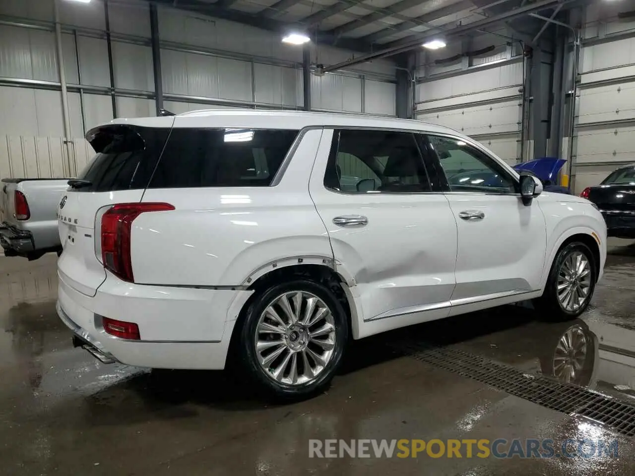 3 Photograph of a damaged car KM8R5DHE5LU084809 HYUNDAI PALISADE 2020