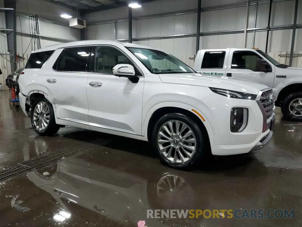 4 Photograph of a damaged car KM8R5DHE5LU084809 HYUNDAI PALISADE 2020