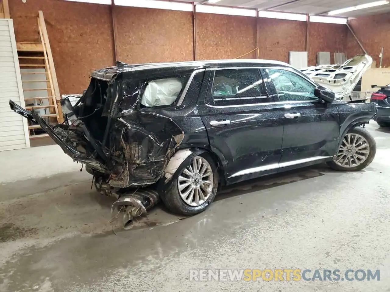 3 Photograph of a damaged car KM8R5DHE5LU112124 HYUNDAI PALISADE 2020