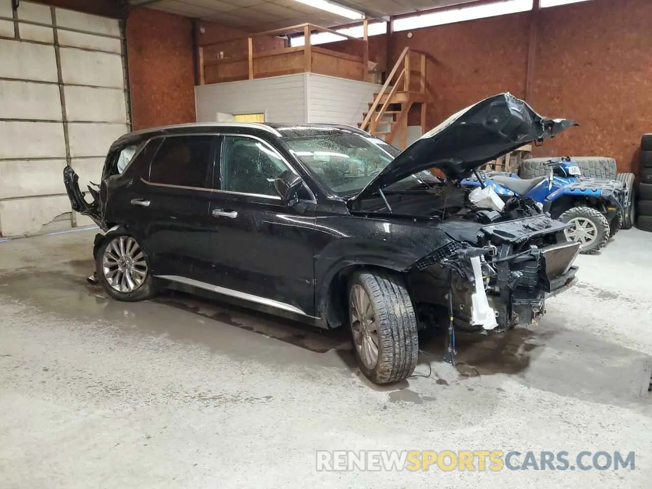 4 Photograph of a damaged car KM8R5DHE5LU112124 HYUNDAI PALISADE 2020