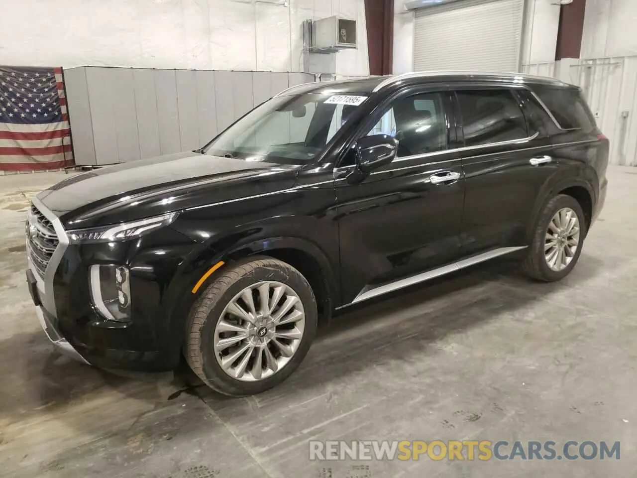 1 Photograph of a damaged car KM8R5DHE5LU115198 HYUNDAI PALISADE 2020