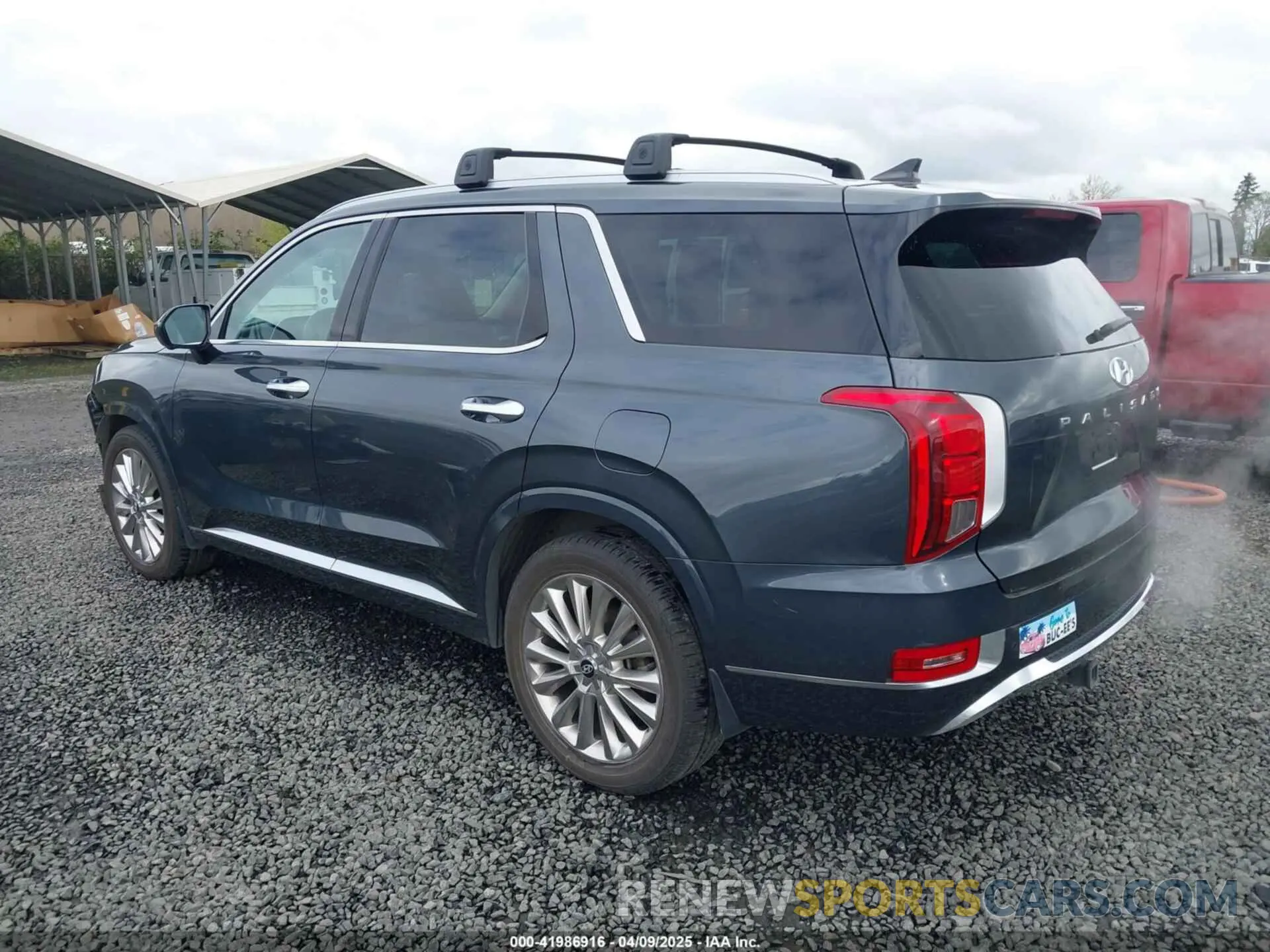 3 Photograph of a damaged car KM8R5DHE6LU083149 HYUNDAI PALISADE 2020