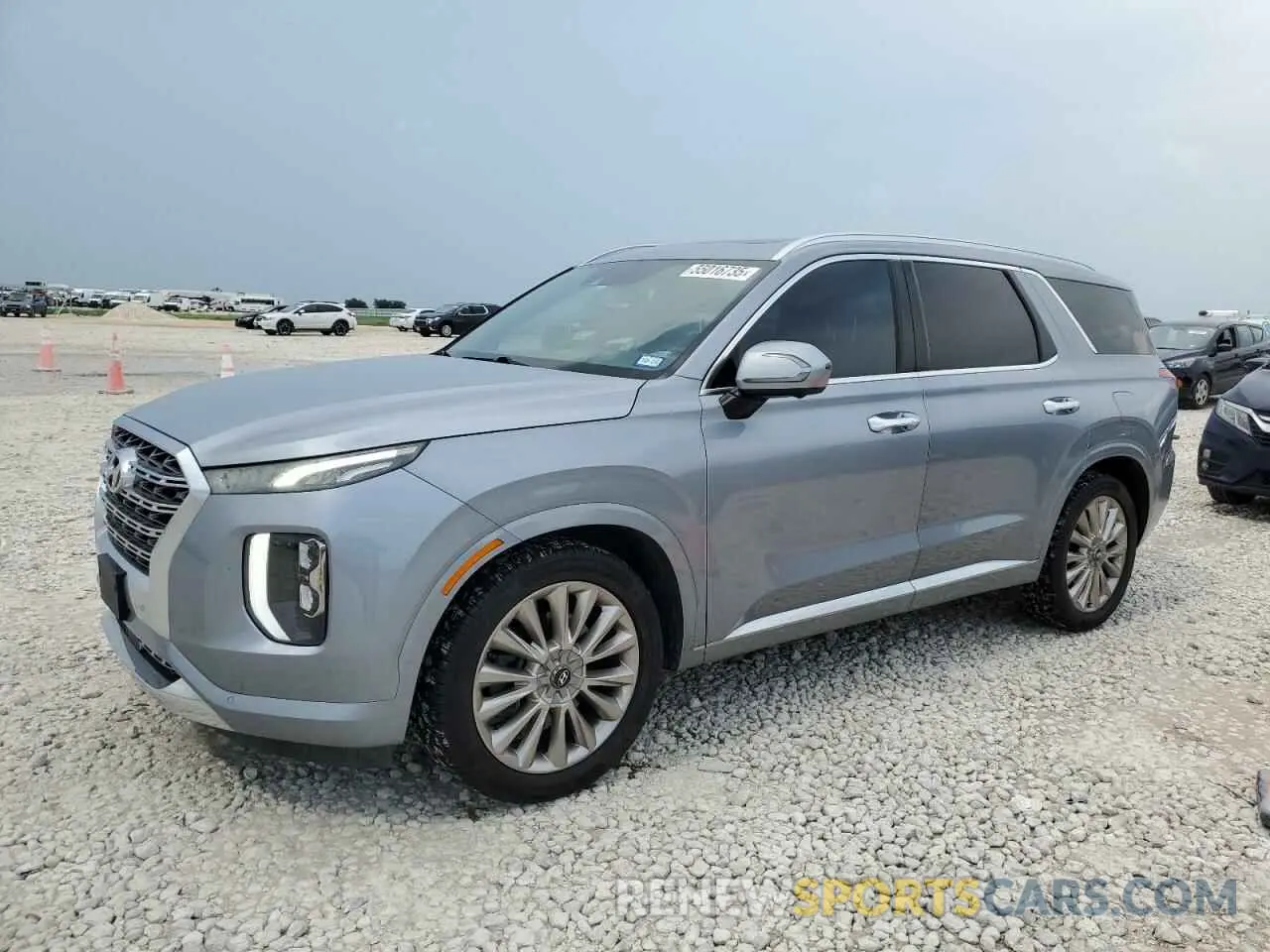 1 Photograph of a damaged car KM8R5DHE7LU076579 HYUNDAI PALISADE 2020