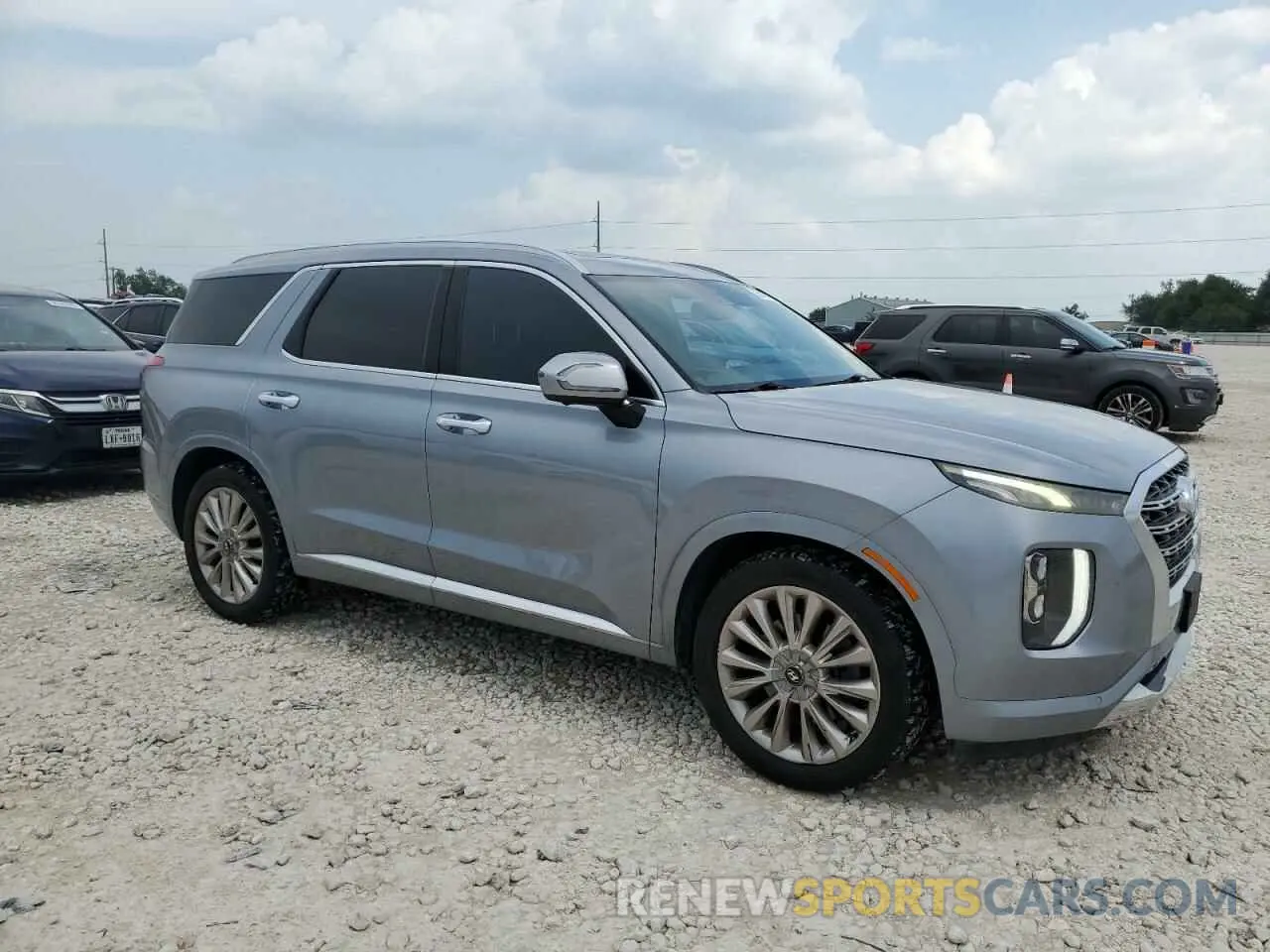 4 Photograph of a damaged car KM8R5DHE7LU076579 HYUNDAI PALISADE 2020