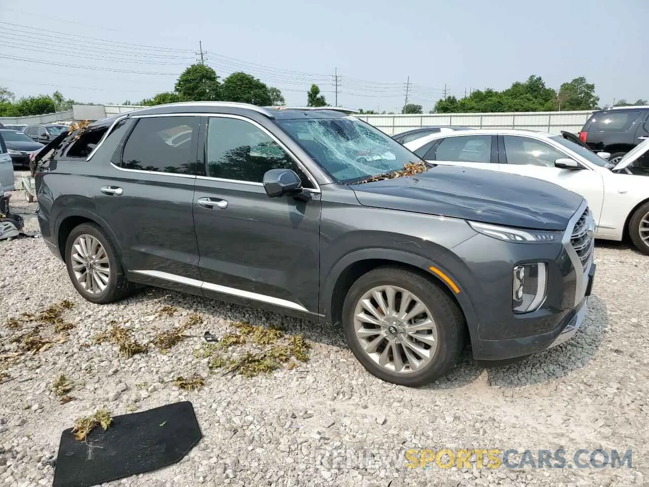 4 Photograph of a damaged car KM8R5DHE8LU104583 HYUNDAI PALISADE 2020
