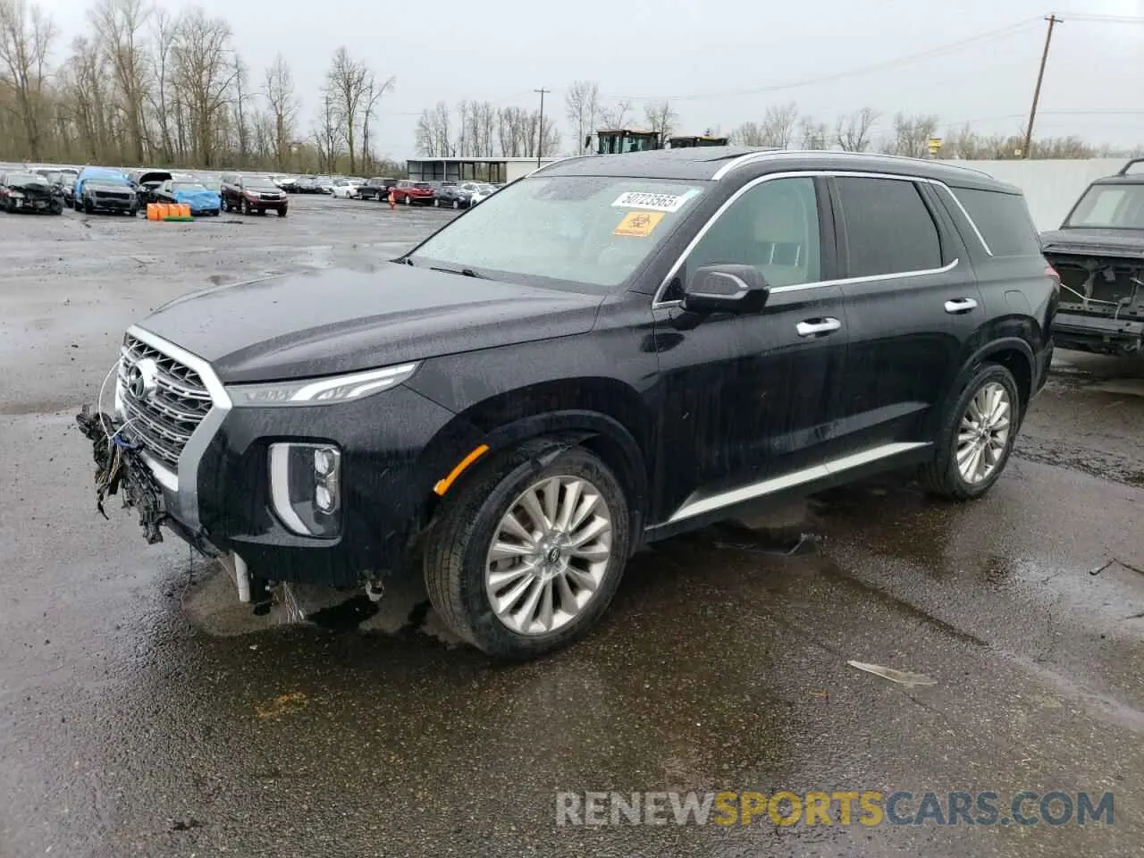 1 Photograph of a damaged car KM8R5DHE8LU114532 HYUNDAI PALISADE 2020