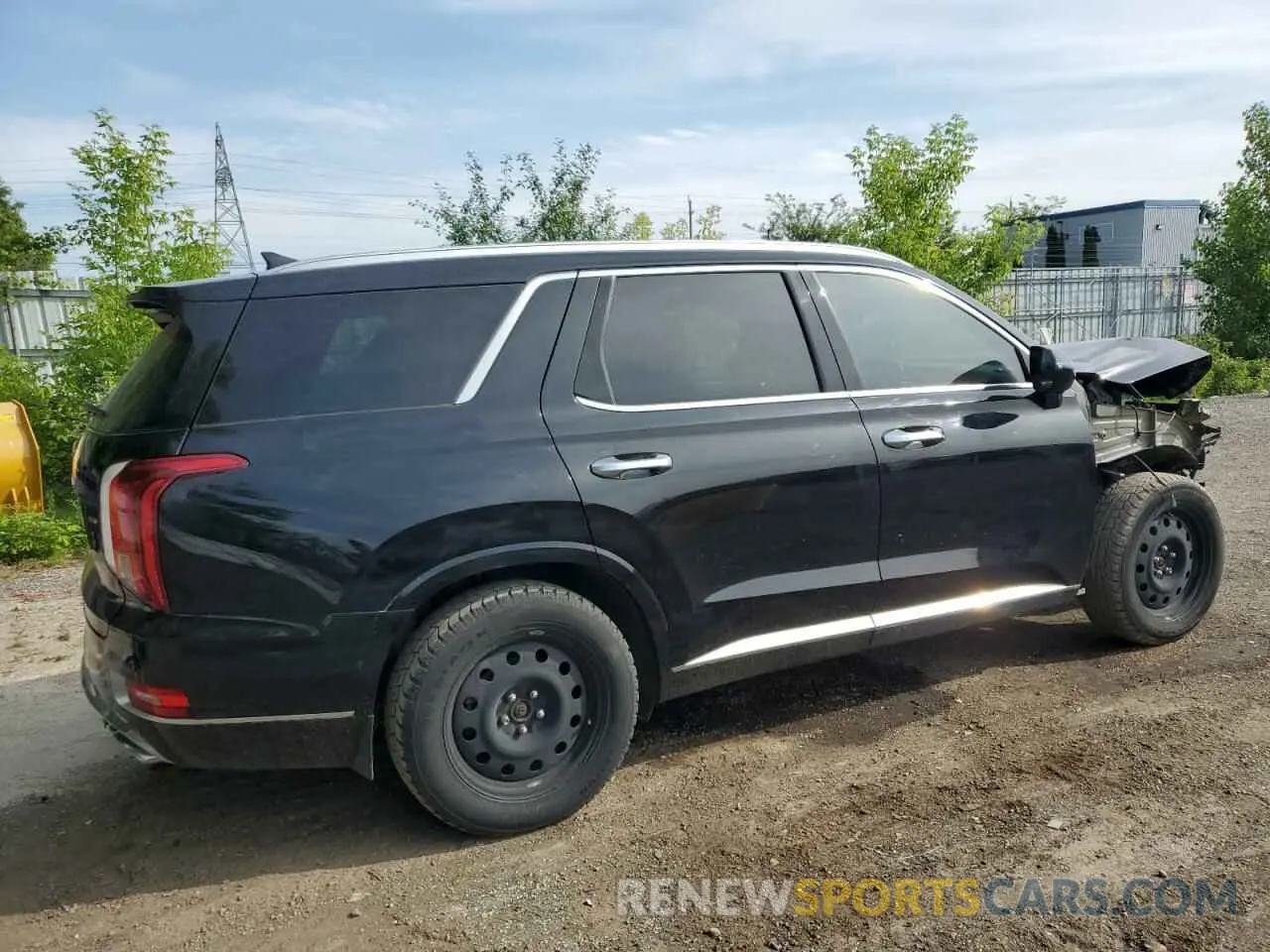 3 Photograph of a damaged car KM8R5DHE8LU121965 HYUNDAI PALISADE 2020