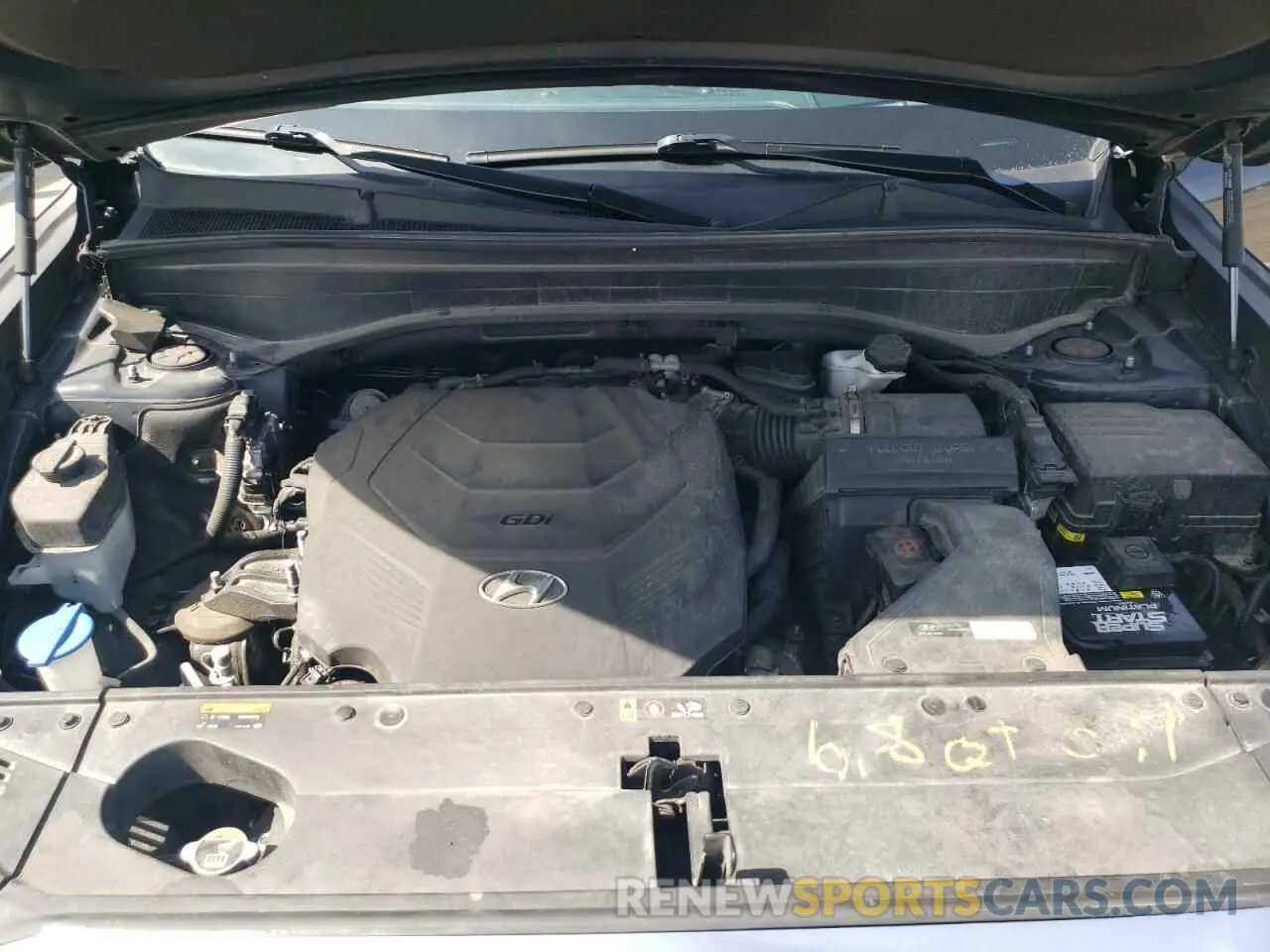 13 Photograph of a damaged car KM8R5DHE8LU161267 HYUNDAI PALISADE 2020