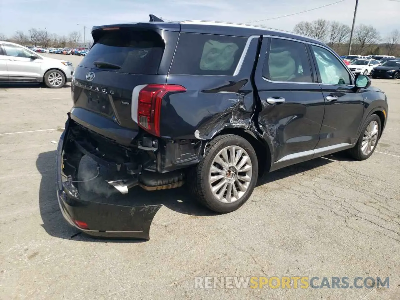 3 Photograph of a damaged car KM8R5DHE8LU161267 HYUNDAI PALISADE 2020