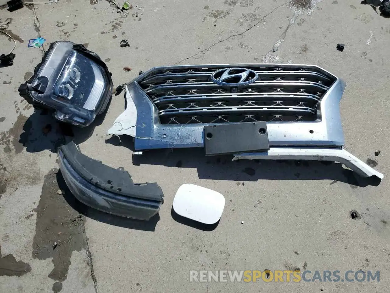 13 Photograph of a damaged car KM8R5DHE9LU102289 HYUNDAI PALISADE 2020