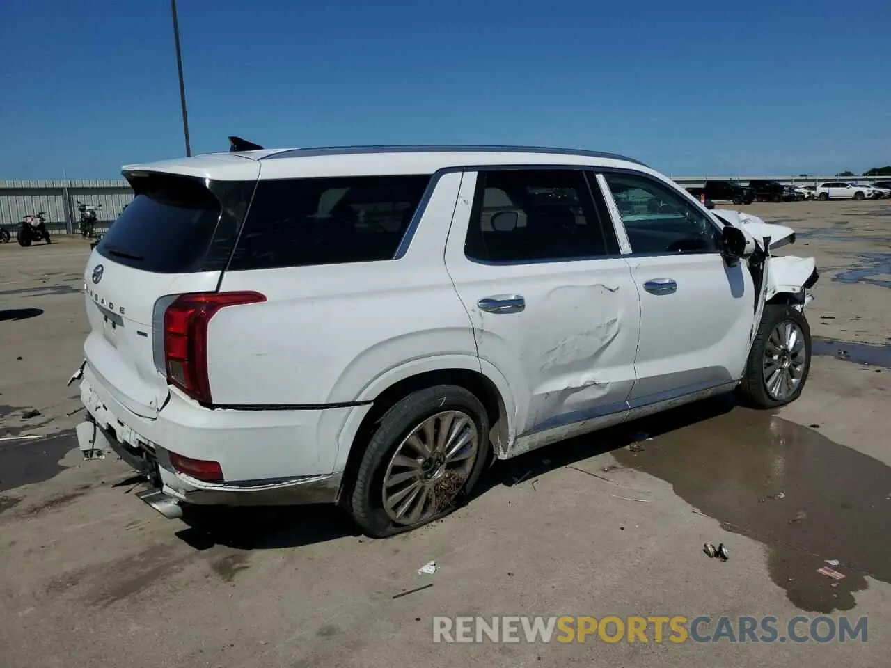 3 Photograph of a damaged car KM8R5DHE9LU102289 HYUNDAI PALISADE 2020