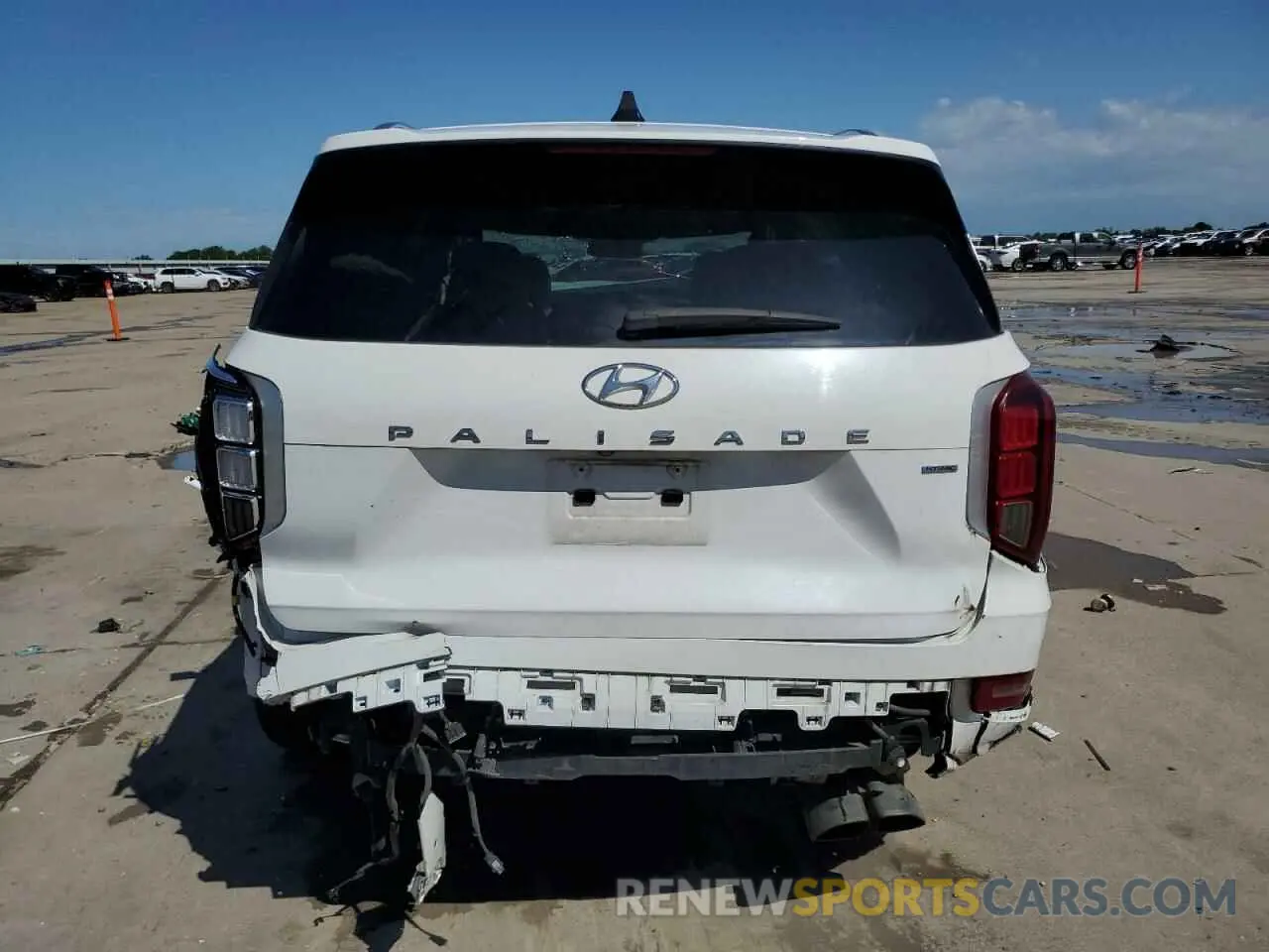 6 Photograph of a damaged car KM8R5DHE9LU102289 HYUNDAI PALISADE 2020