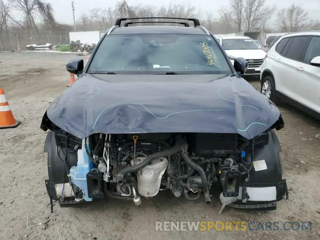 5 Photograph of a damaged car KM8R5DHEXLU116542 HYUNDAI PALISADE 2020