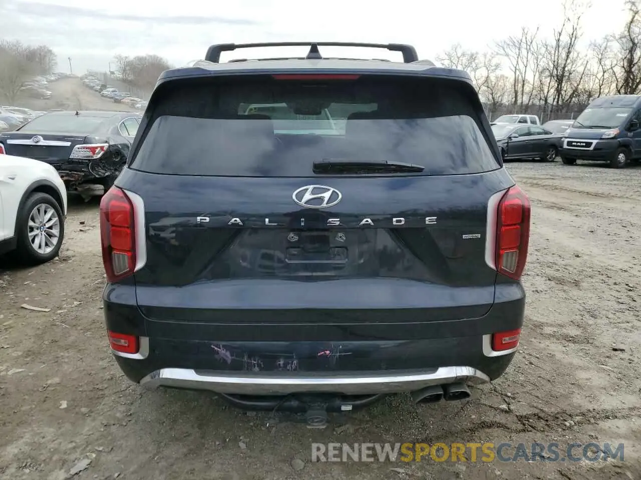 6 Photograph of a damaged car KM8R5DHEXLU116542 HYUNDAI PALISADE 2020