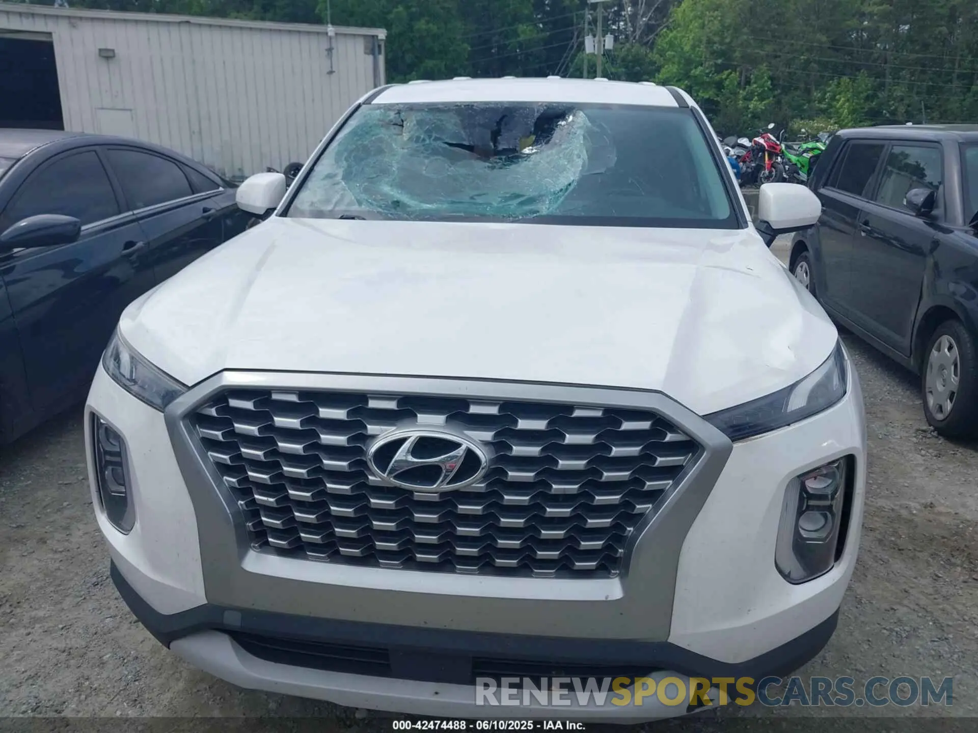 12 Photograph of a damaged car KM8R14HE6MU208471 HYUNDAI PALISADE 2021