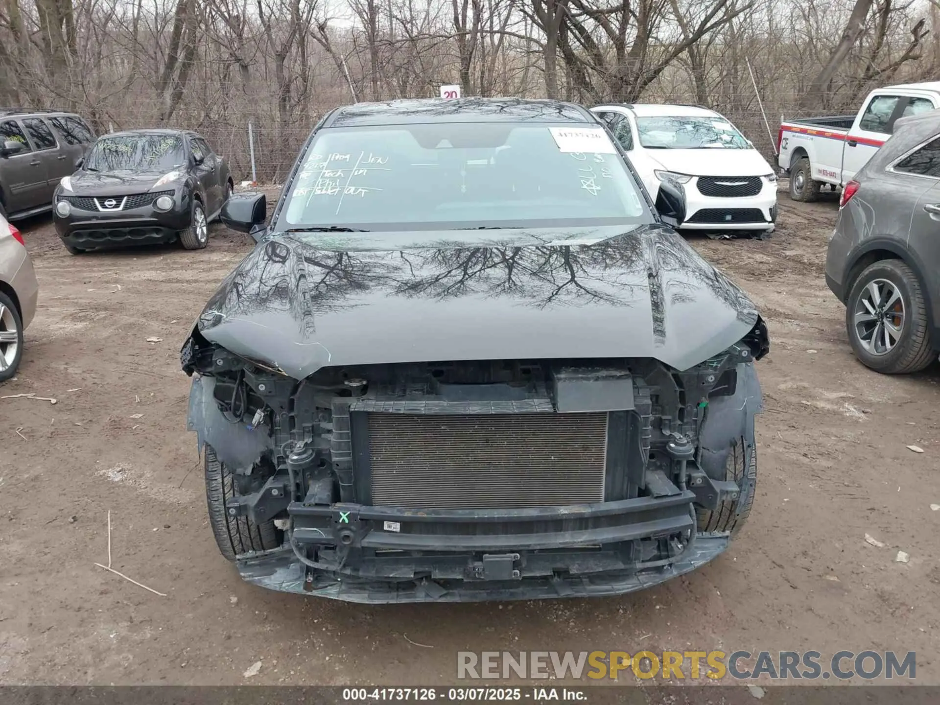 12 Photograph of a damaged car KM8R1DHE0MU222902 HYUNDAI PALISADE 2021