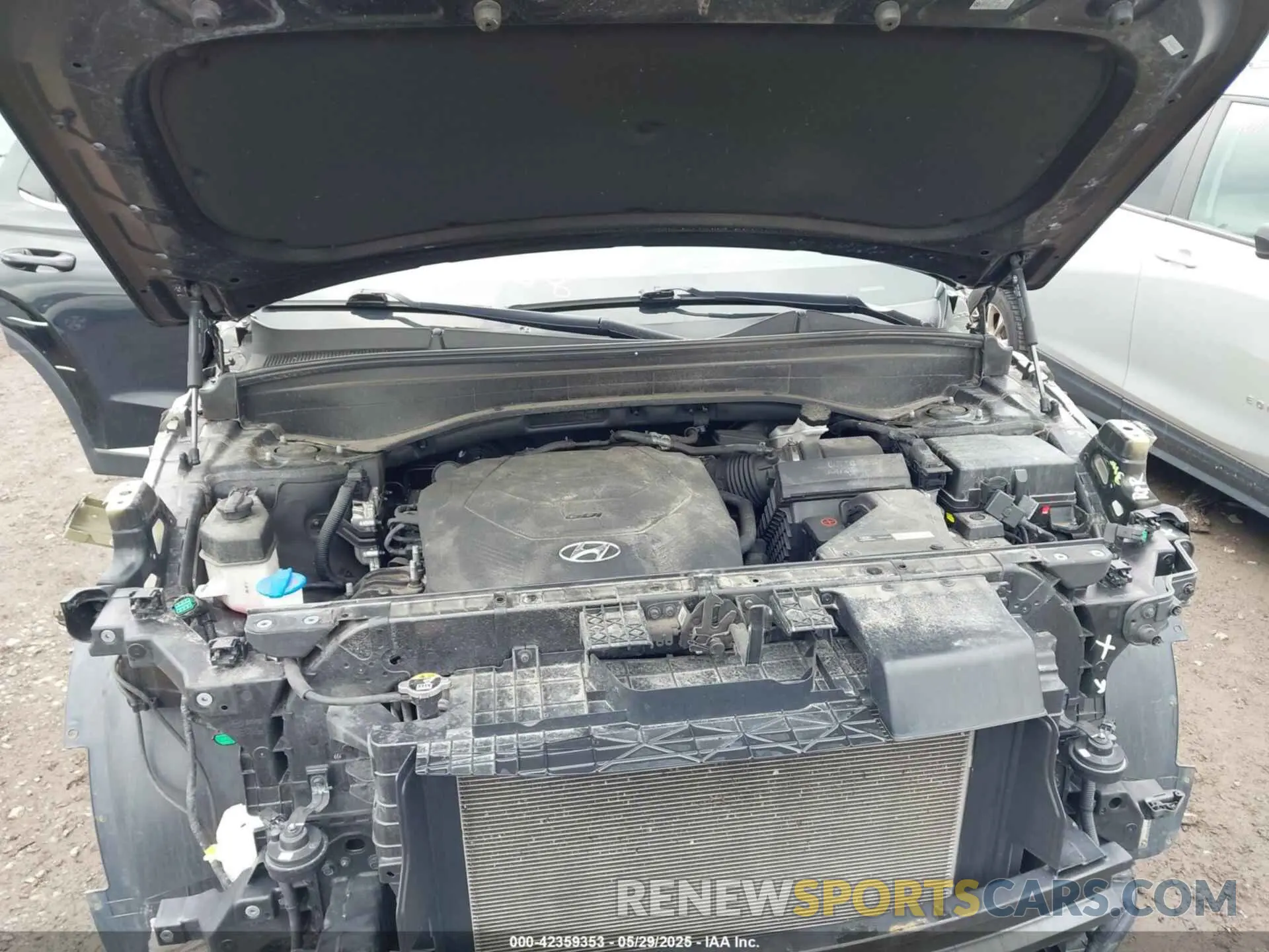 10 Photograph of a damaged car KM8R1DHE2MU213263 HYUNDAI PALISADE 2021