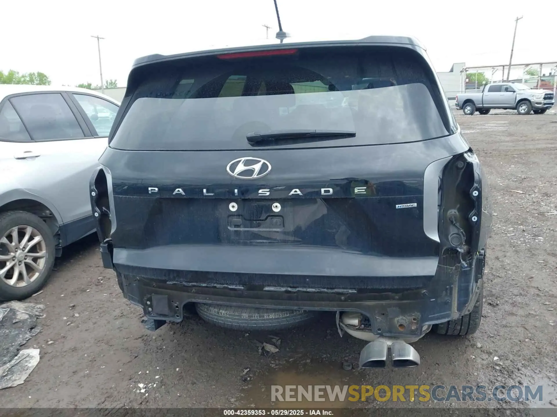 16 Photograph of a damaged car KM8R1DHE2MU213263 HYUNDAI PALISADE 2021