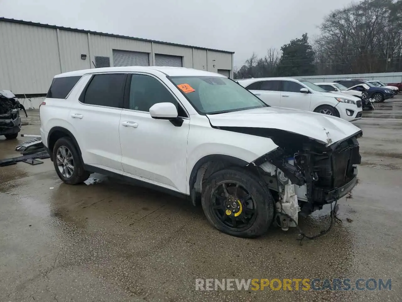 4 Photograph of a damaged car KM8R1DHE6MU183121 HYUNDAI PALISADE 2021