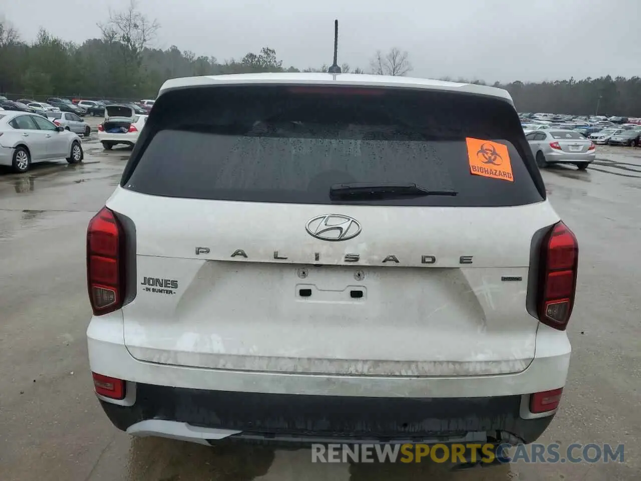 6 Photograph of a damaged car KM8R1DHE6MU183121 HYUNDAI PALISADE 2021