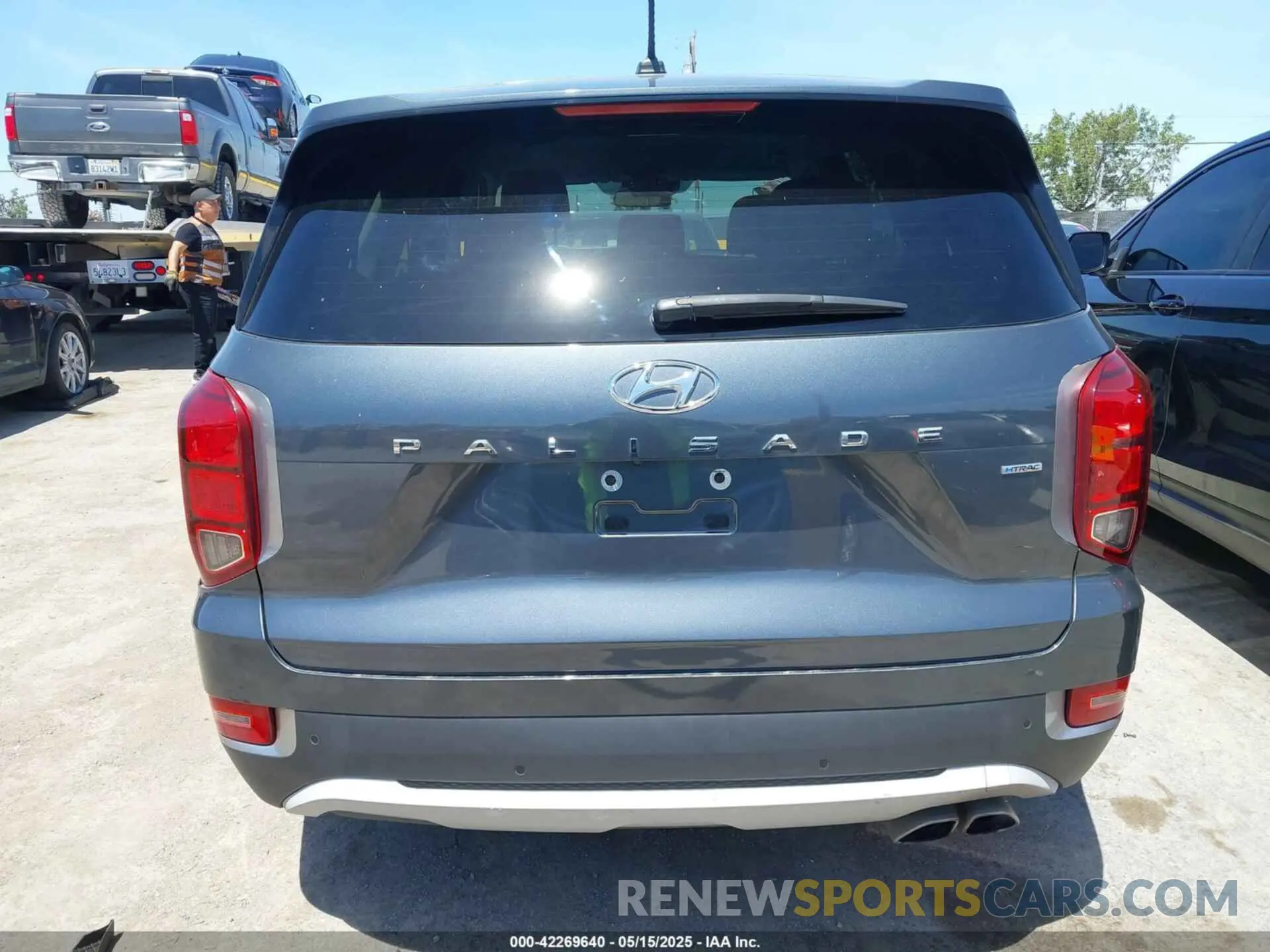 17 Photograph of a damaged car KM8R1DHE7MU183421 HYUNDAI PALISADE 2021