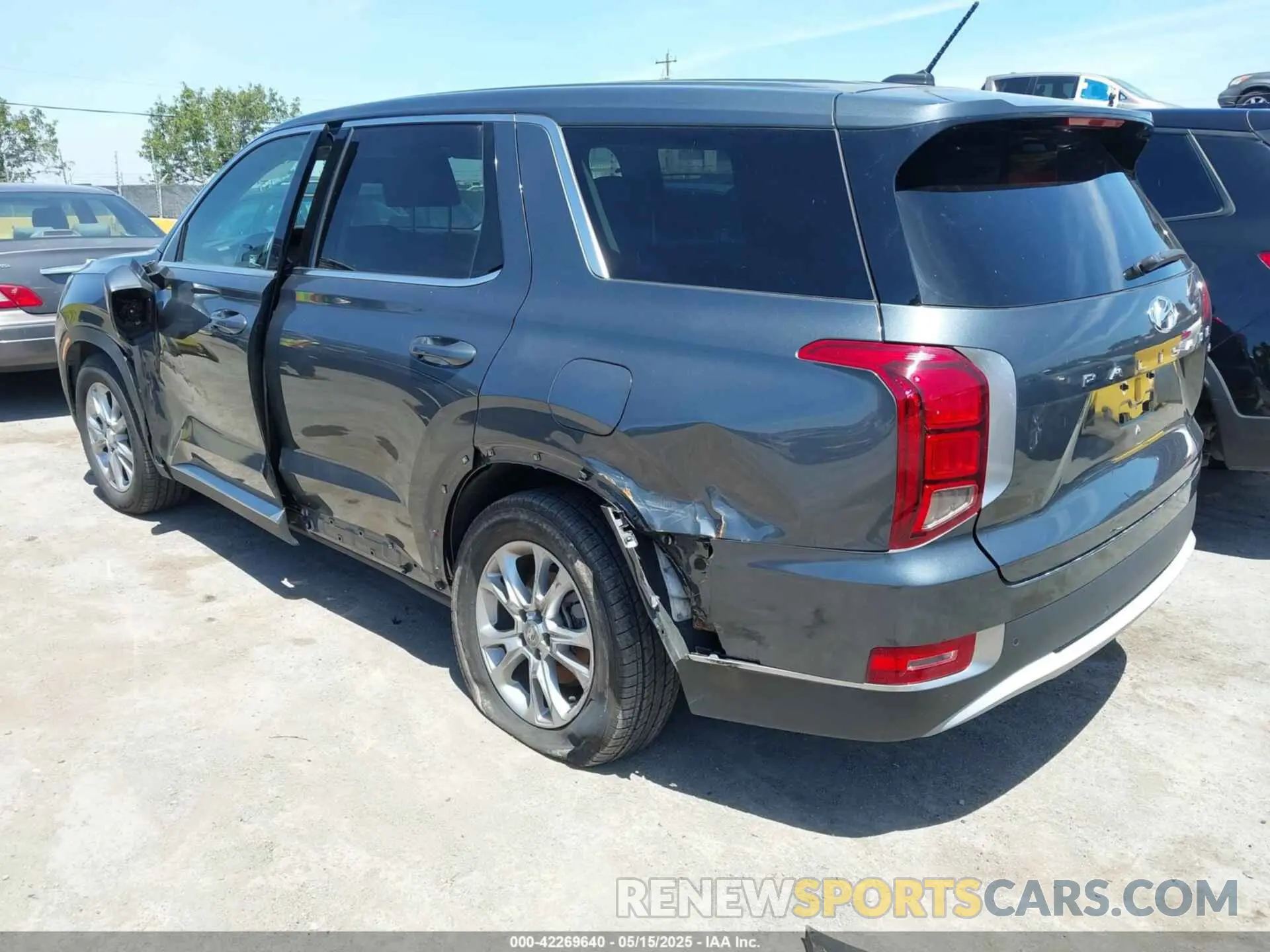 3 Photograph of a damaged car KM8R1DHE7MU183421 HYUNDAI PALISADE 2021