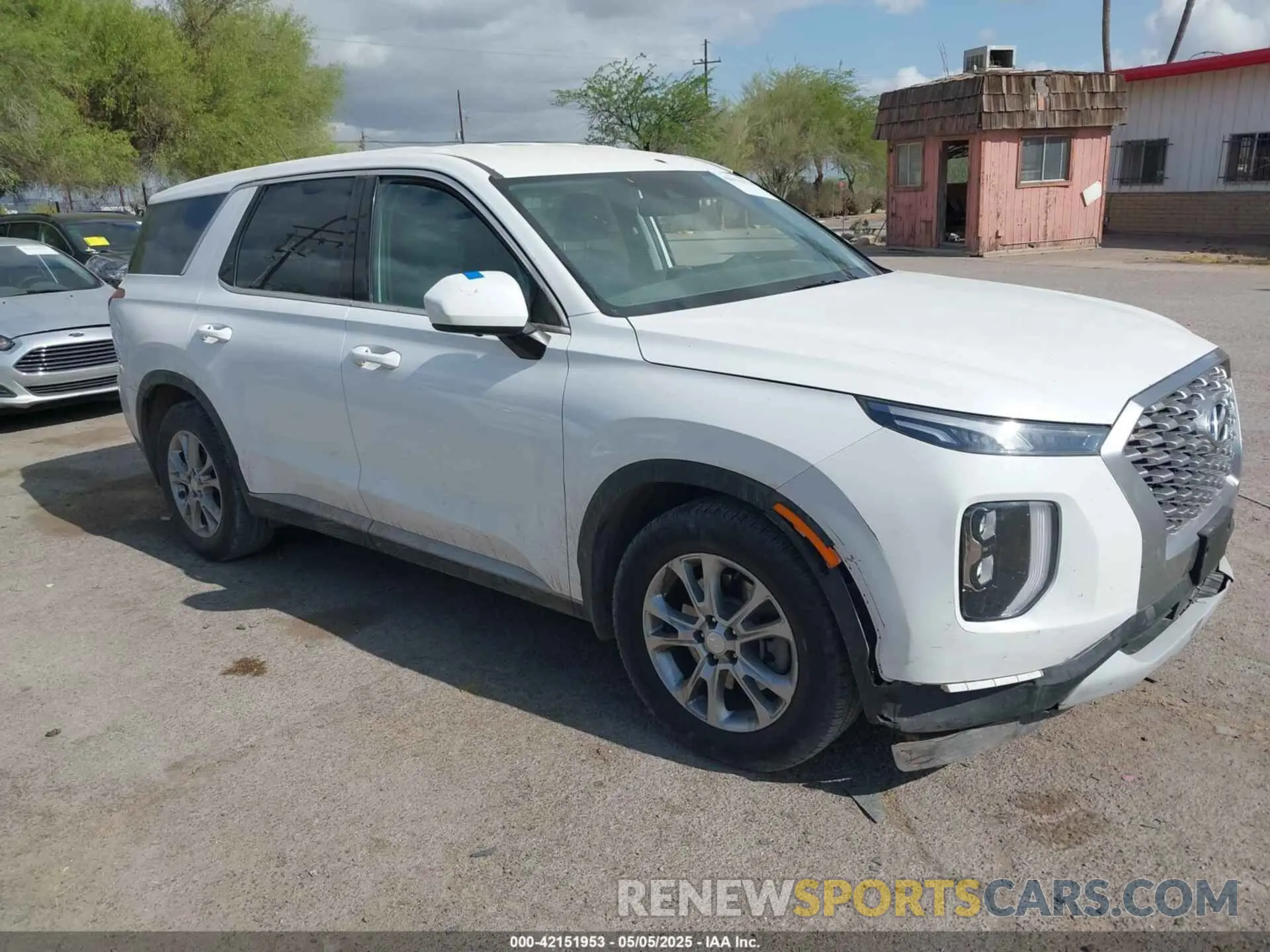 1 Photograph of a damaged car KM8R1DHE7MU209385 HYUNDAI PALISADE 2021