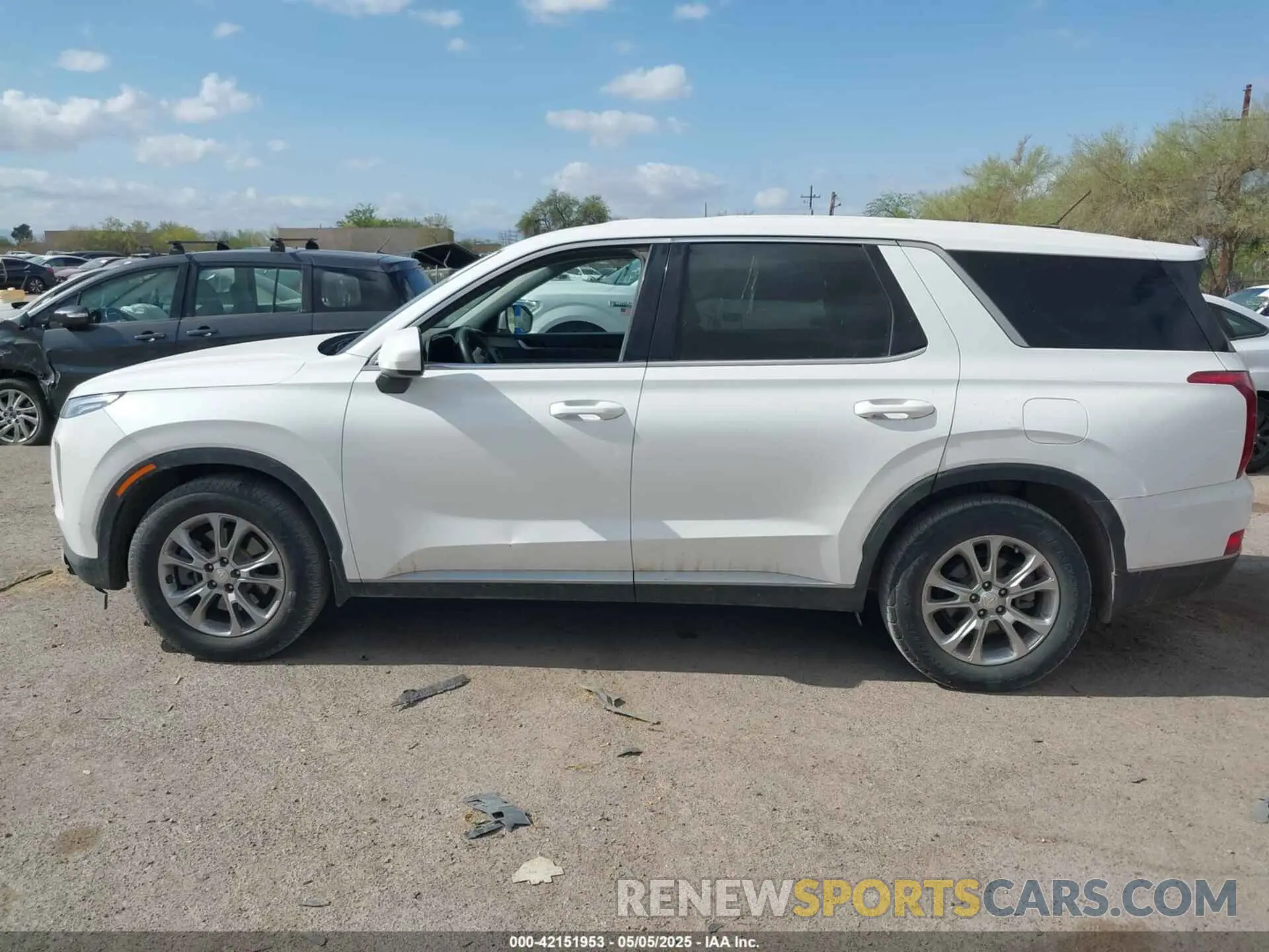 14 Photograph of a damaged car KM8R1DHE7MU209385 HYUNDAI PALISADE 2021