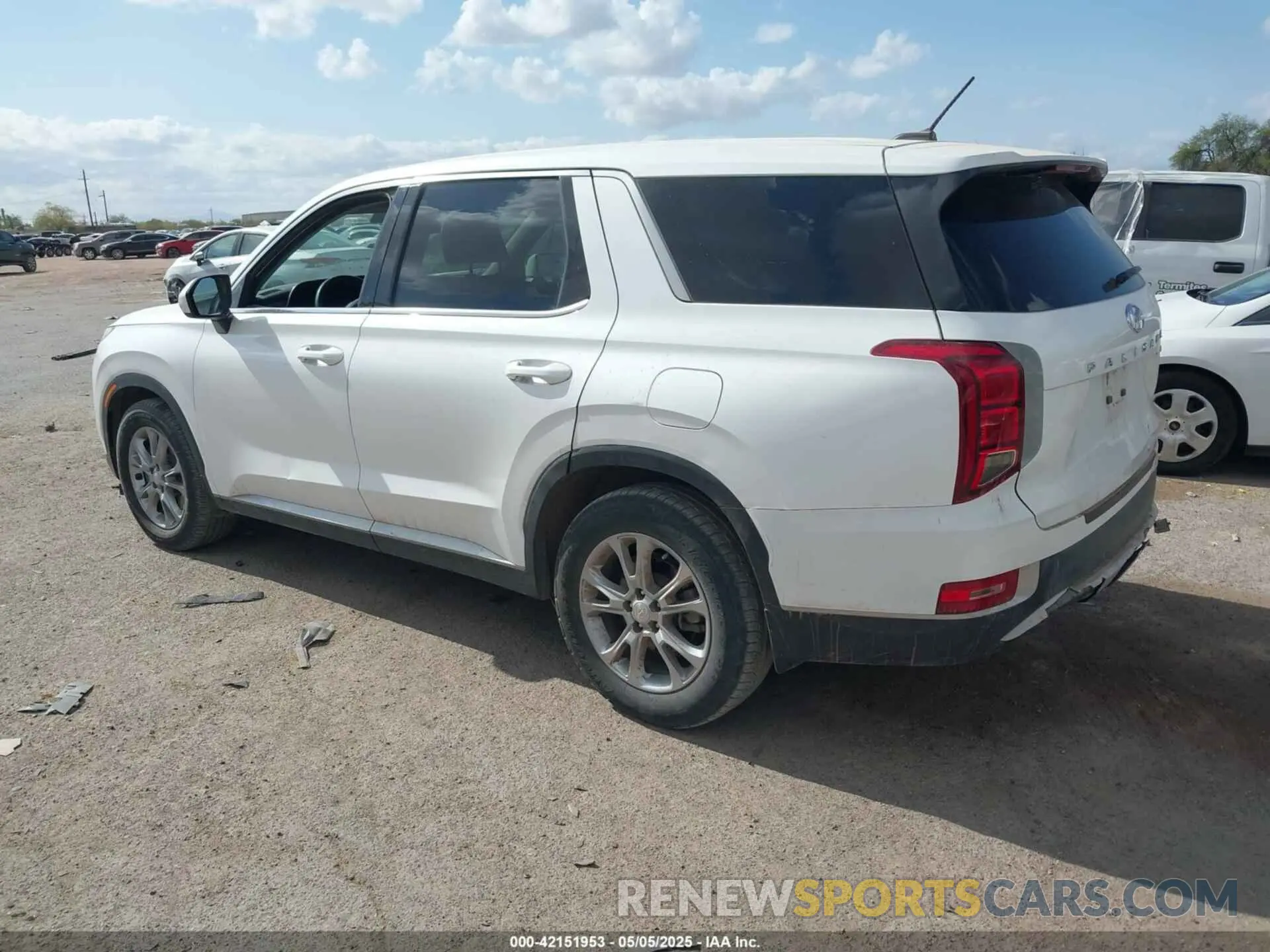 3 Photograph of a damaged car KM8R1DHE7MU209385 HYUNDAI PALISADE 2021