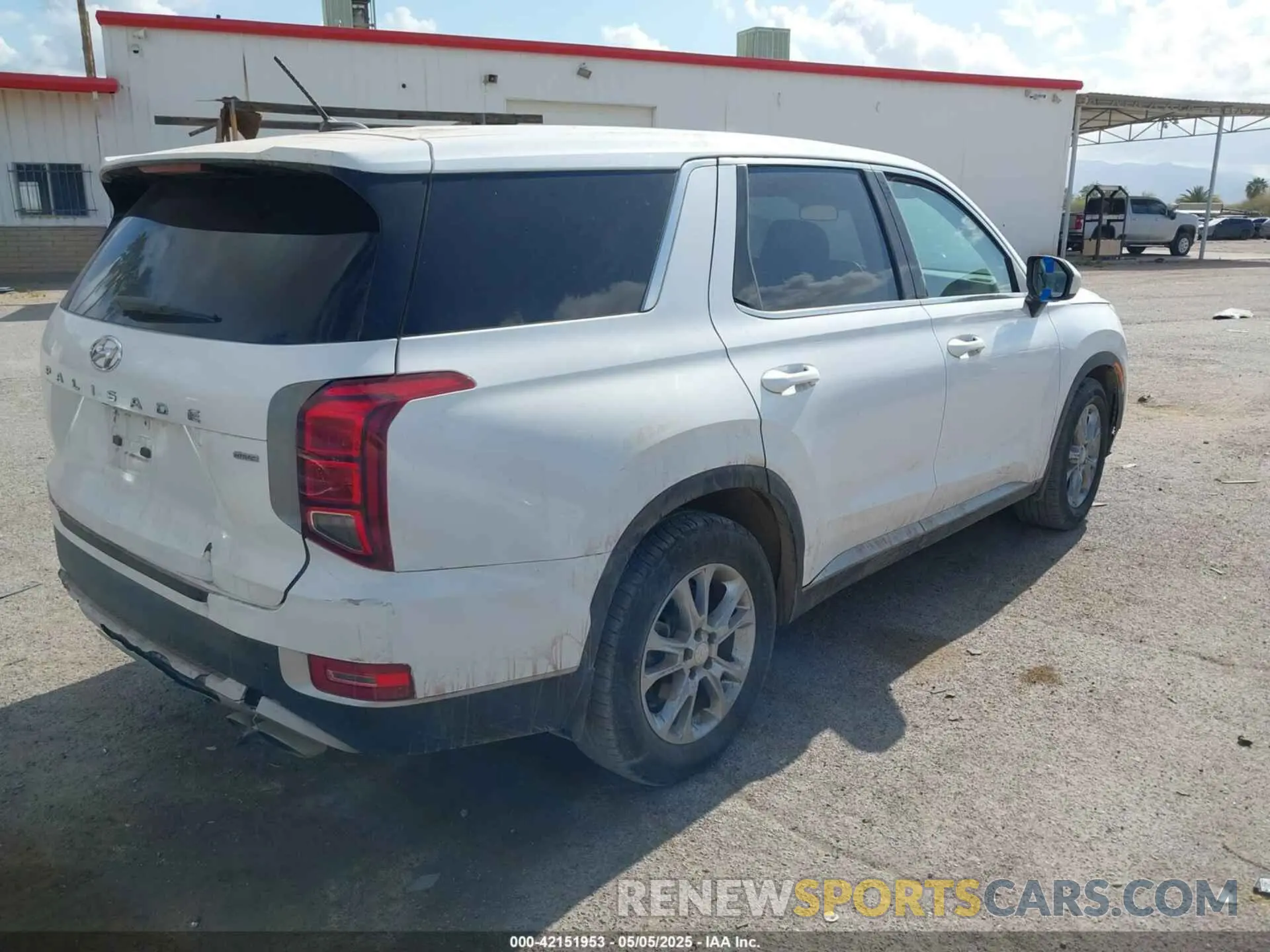 4 Photograph of a damaged car KM8R1DHE7MU209385 HYUNDAI PALISADE 2021