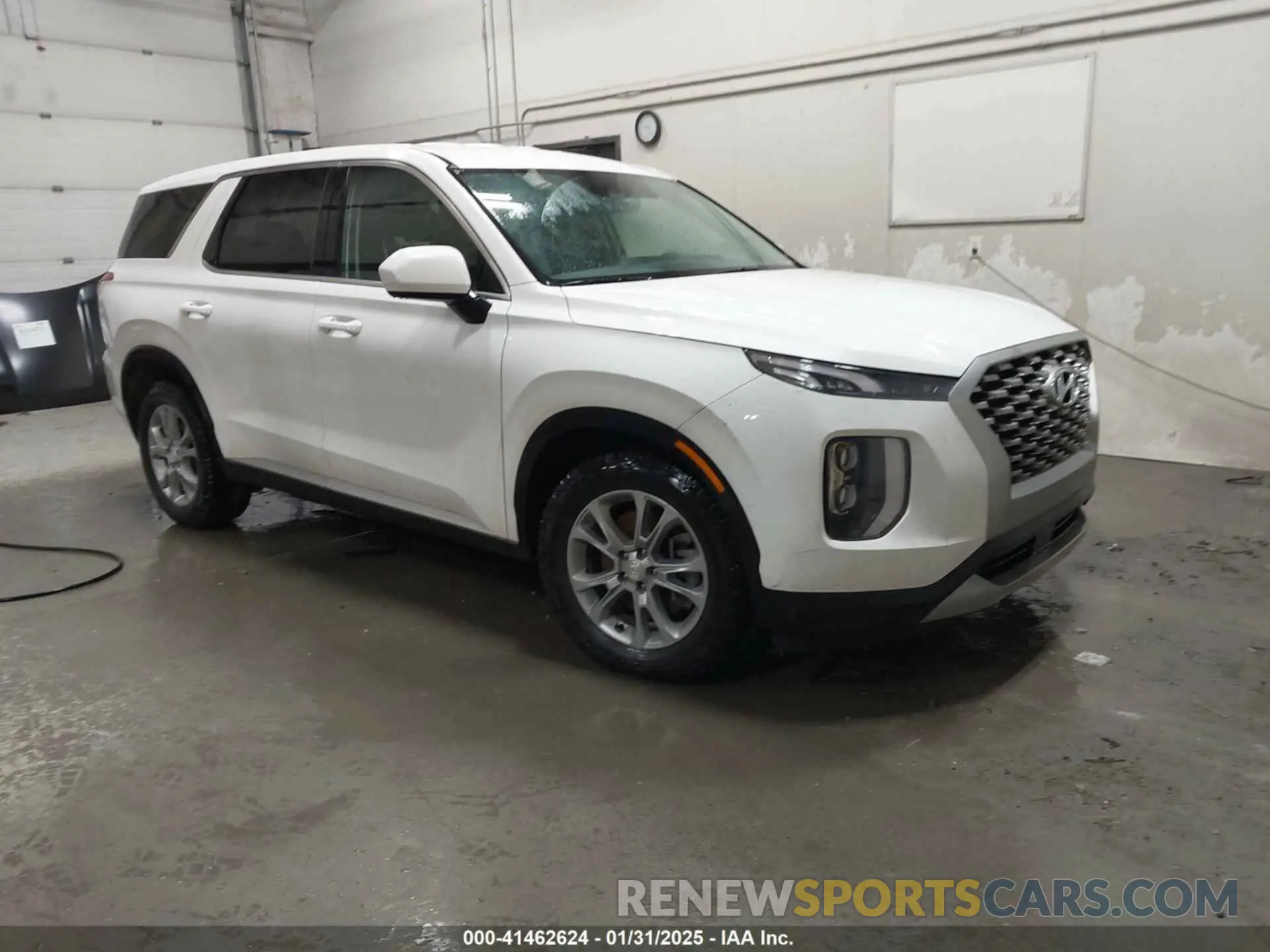 1 Photograph of a damaged car KM8R1DHE8MU206303 HYUNDAI PALISADE 2021