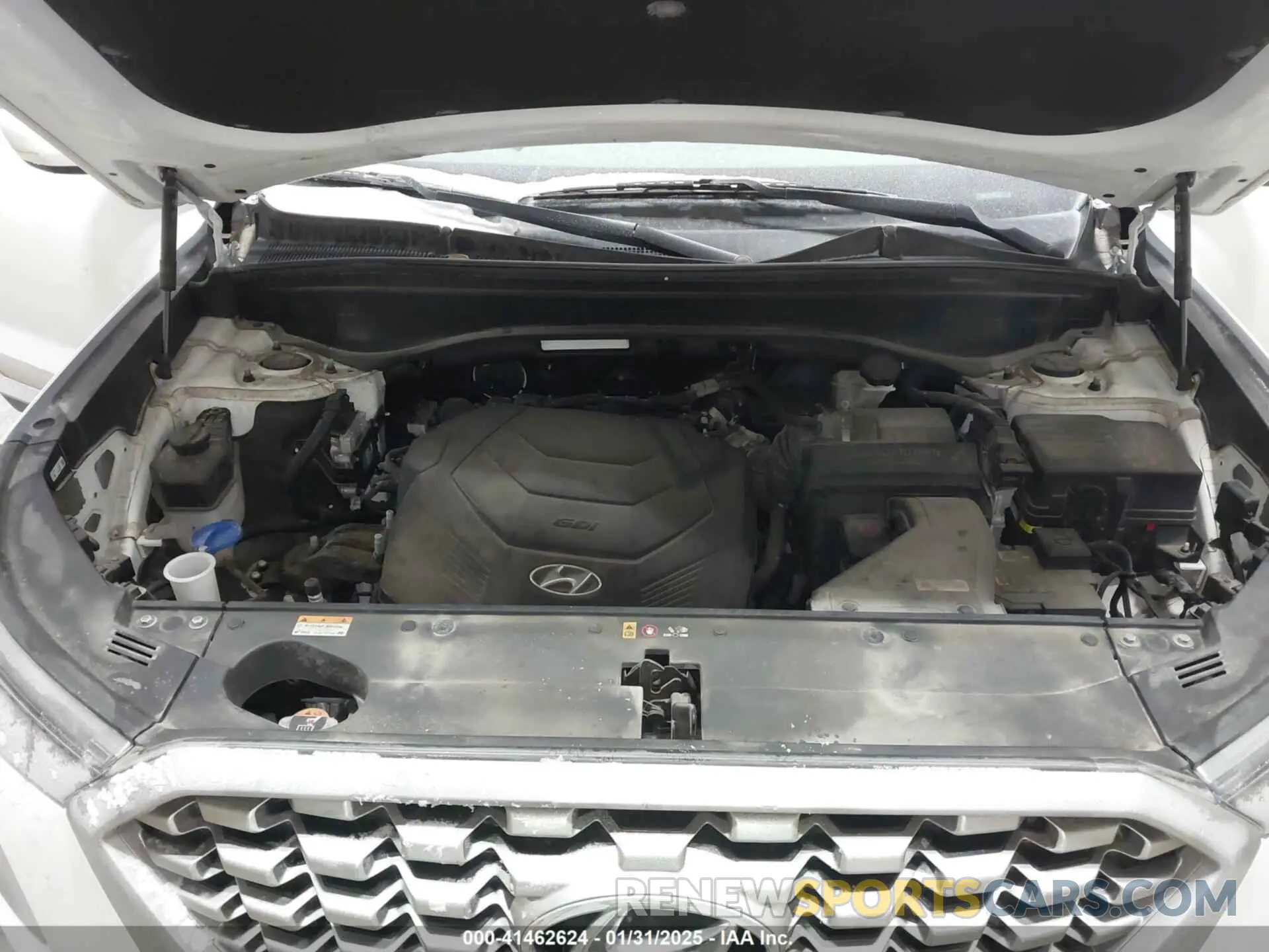 10 Photograph of a damaged car KM8R1DHE8MU206303 HYUNDAI PALISADE 2021