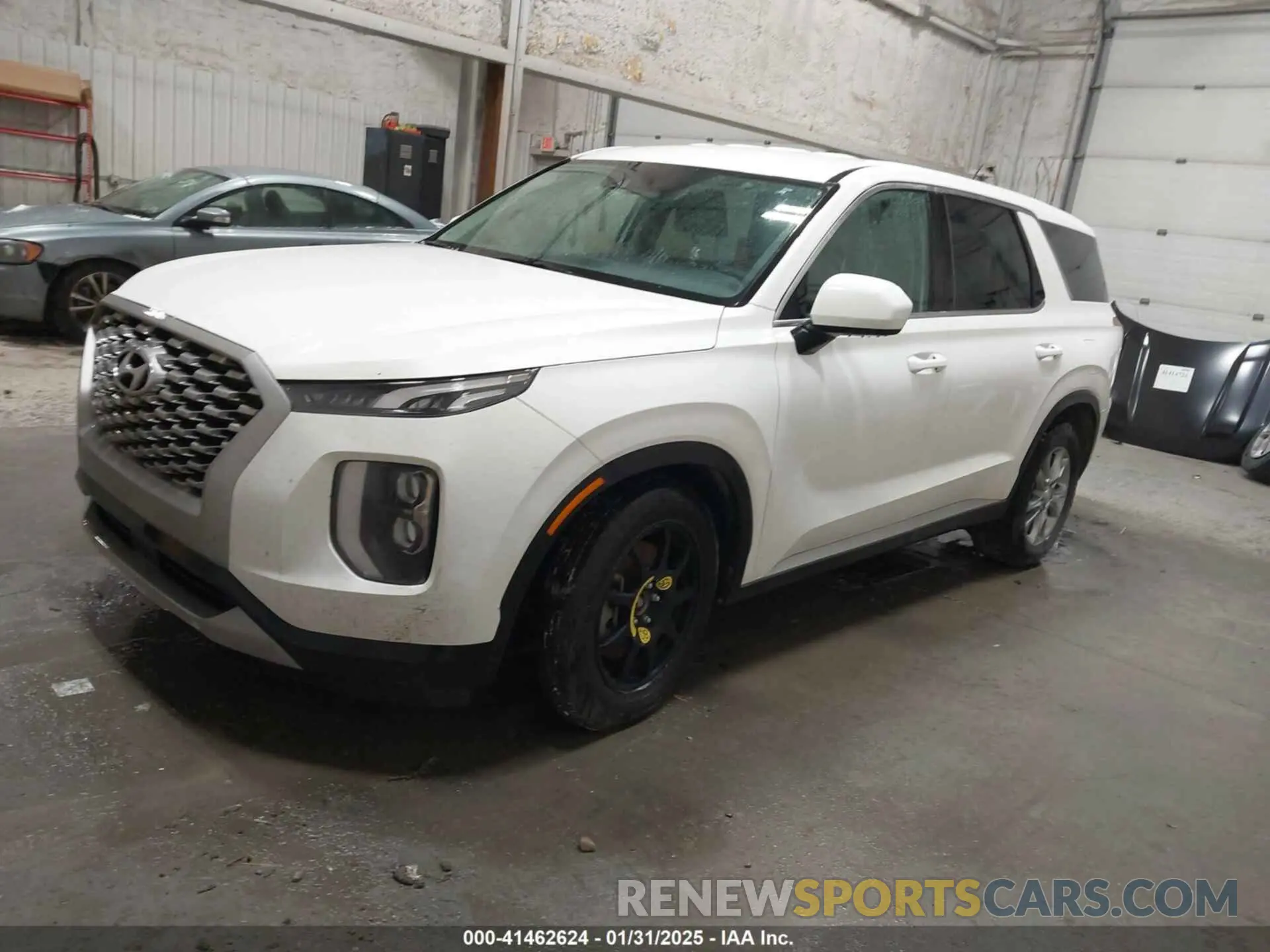 2 Photograph of a damaged car KM8R1DHE8MU206303 HYUNDAI PALISADE 2021