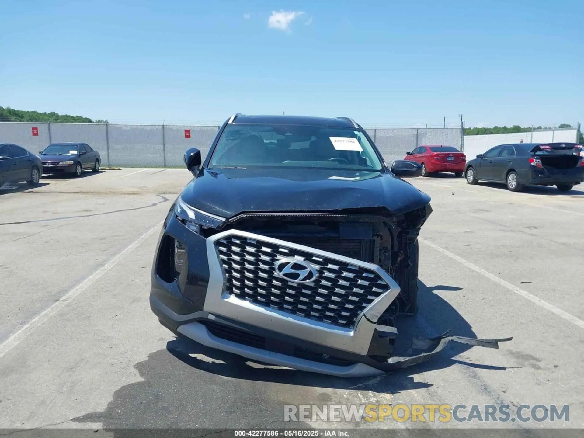 12 Photograph of a damaged car KM8R24HE0MU207572 HYUNDAI PALISADE 2021