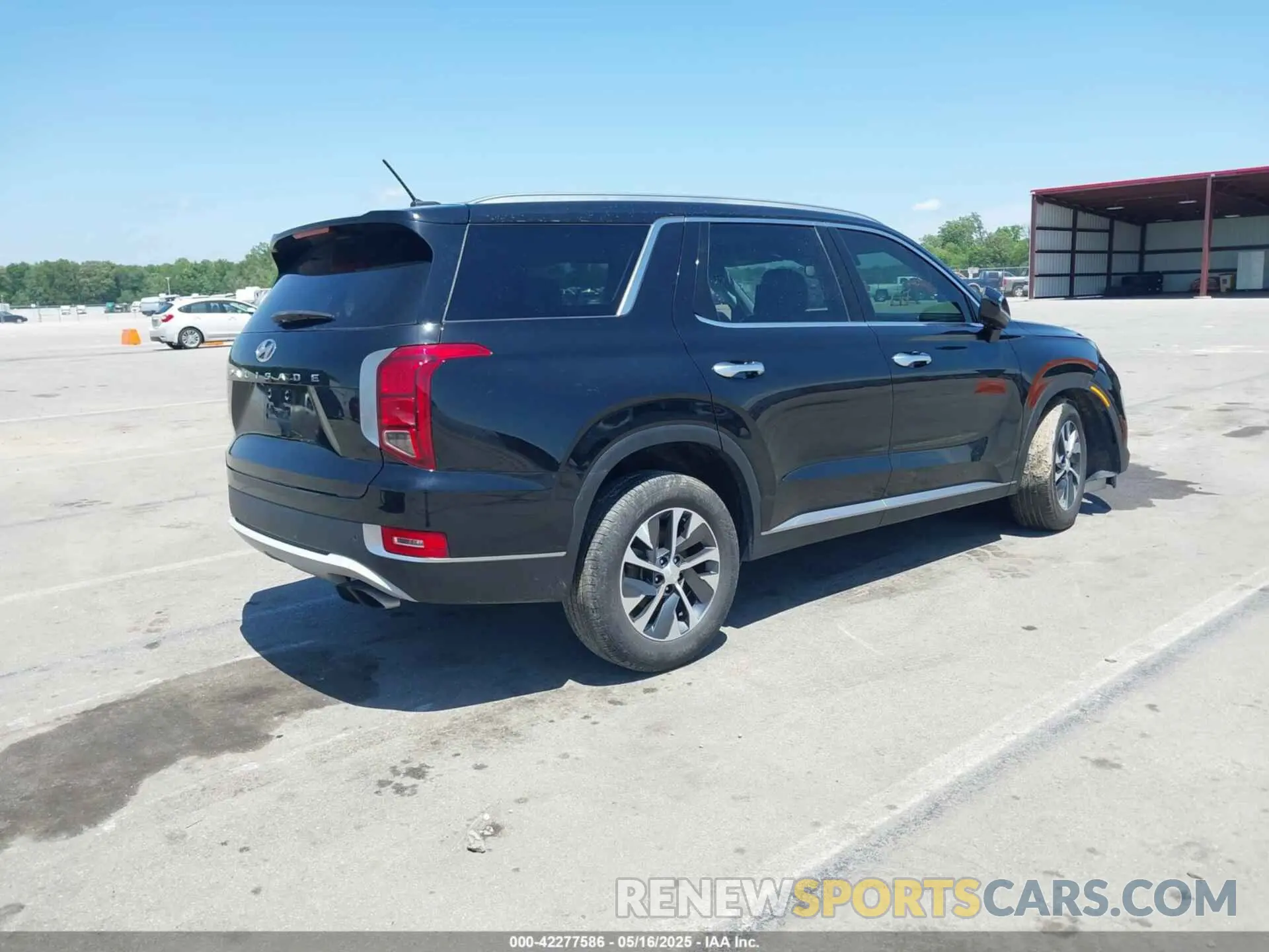 4 Photograph of a damaged car KM8R24HE0MU207572 HYUNDAI PALISADE 2021
