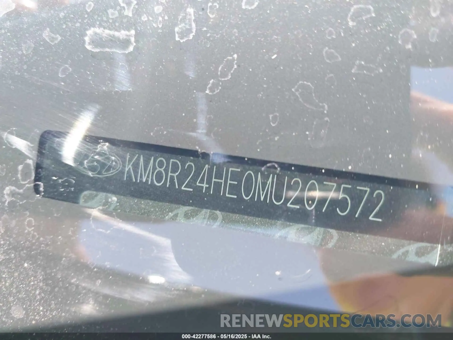 9 Photograph of a damaged car KM8R24HE0MU207572 HYUNDAI PALISADE 2021