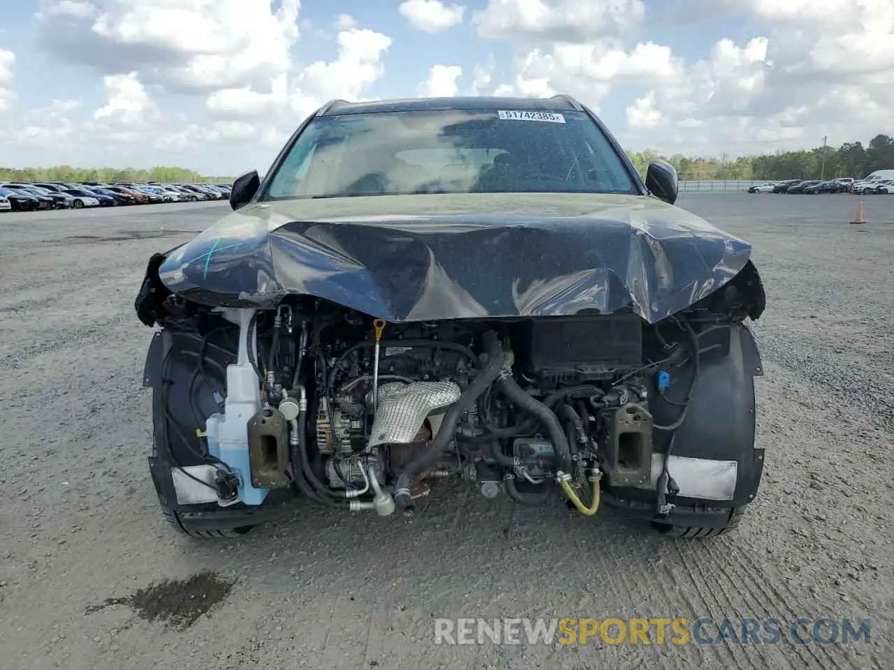 5 Photograph of a damaged car KM8R24HE7MU274749 HYUNDAI PALISADE 2021